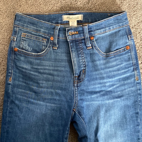 Madewell 9” High rise Skinny Crop 25Tall - Picture 1 of 7